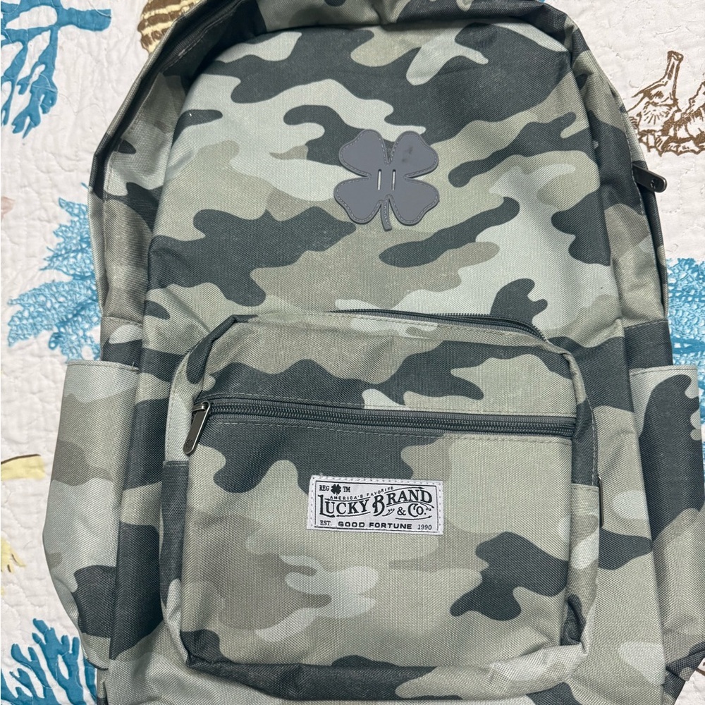 Lucky Brand Men's Camouflage Backpack